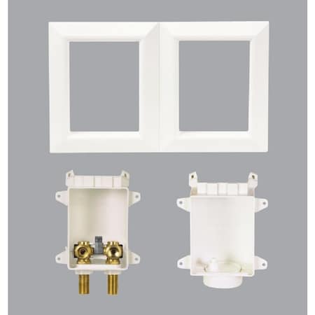 Sioux Chief Outlet Box, 5-15R, 15 A, 2 Pole, 3 Wire 696-2303XFPK4